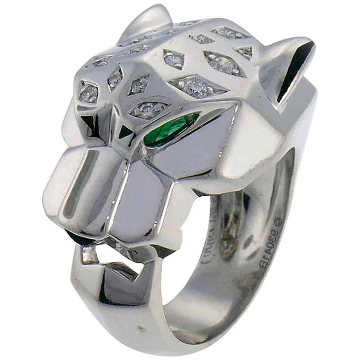 Кольцо Cartier Panthere Onyx Diamond