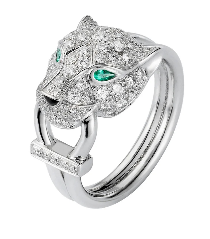 Кольцо Картье пантера Cartier Panthere