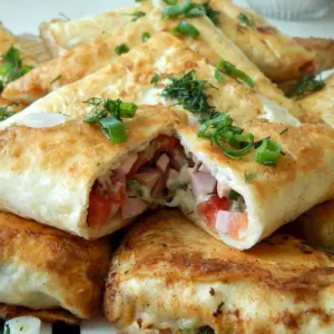 Лаваш с колбасой и сыром