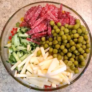 Салаты на скорую руку